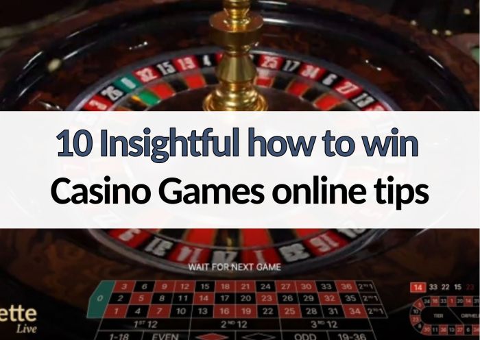 Tips Menang Casino Online