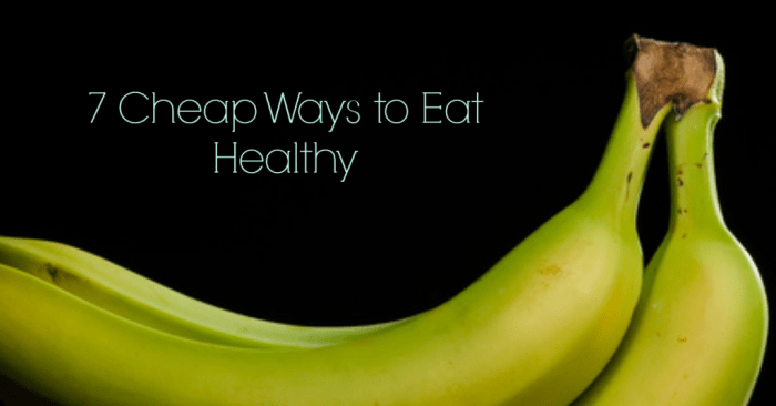 Healthy cheap tips eating