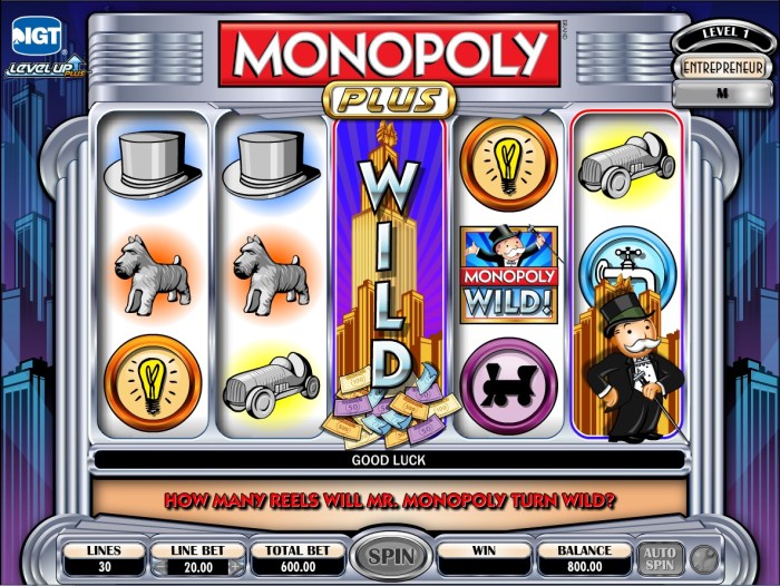 Monopoly slots