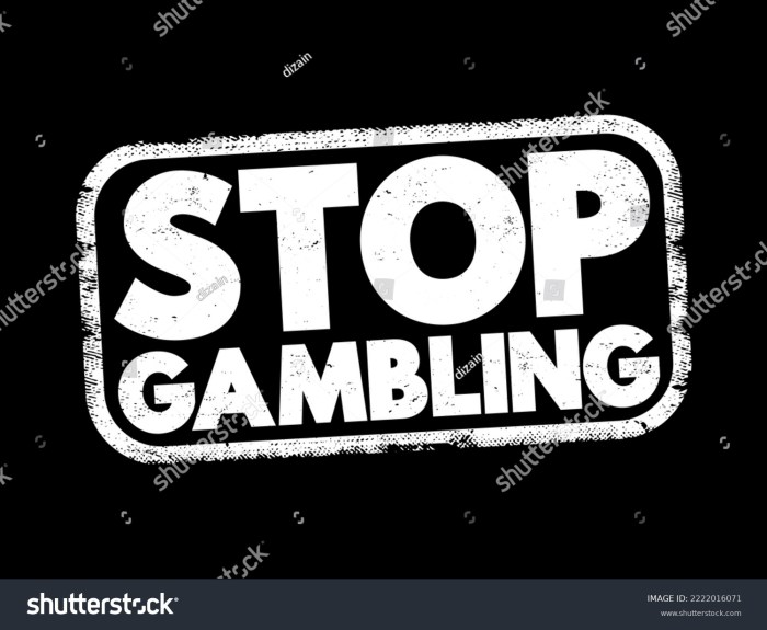 Gambling addiction gamble urge