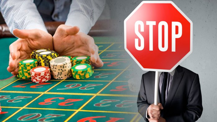 Stop slot gambling online poster